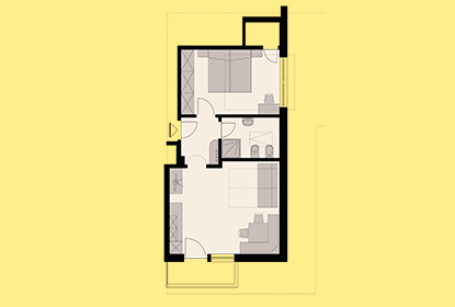 Room map Apartment 2