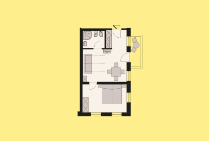 Room map Apartment 3